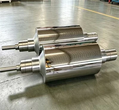 Speil krom kalenderrulle for PVC film og ark